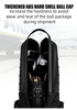 Golf Travel Plane Bags Custom Golf Travel Bags Hard Shell with Wheels