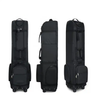 Golf Travel Bag with Wheels Durable Nylon Waterproof Black Golf Travel Cover Bag Tour Golf Bag