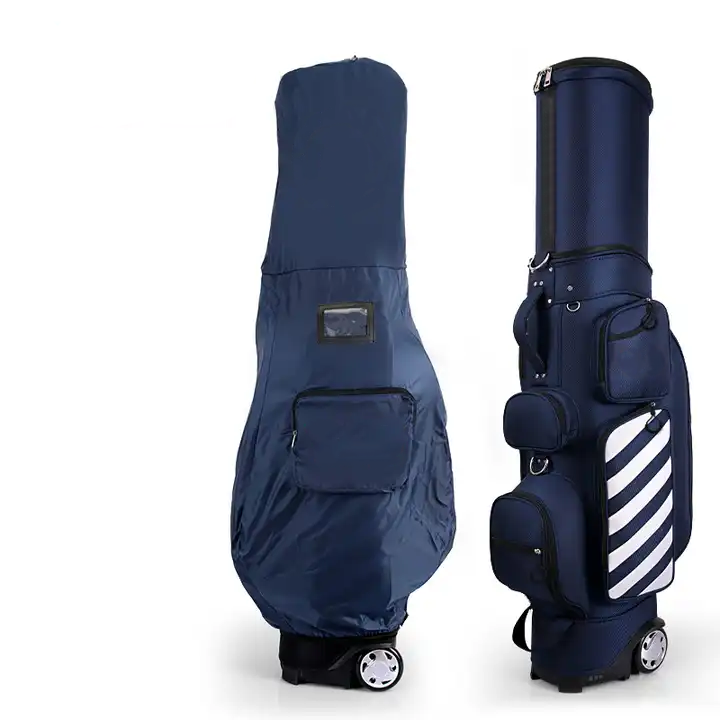 Golf Travel Bag Manufacturer Nylon Golf Bag with Wheels