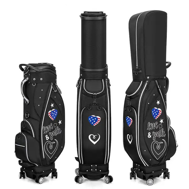 Custom Womens Golf Travel Bag Waterproof Golf Bags with Wheels