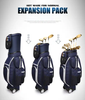 Light Weight Retractable Golf Bag, Multifunction Check Air Bag with The Wheels And Isothermal Bag