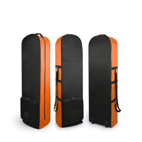  Golf Travel Bag With Wheels Personalized Golf Travel Bags Manufacturer Golf Club Bag For Airlines