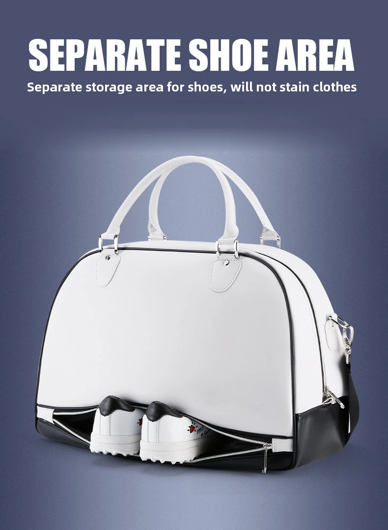 Fashion Golf Shoes Bag Women Carrier Bag Golf Boston Bag