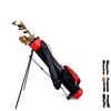 Custom Logo Pencil Golf Cart Bag Stand Sac De Golf High Quality PU Sunday Carry Golf Bag