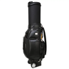 Customized High Capacity Can Hold 13-14 Clubs Men Genuine Leather Golf Bag