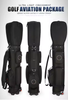 Travel Golf Bag Wheel Nylon Lightweight Portable Golf Tour Bag