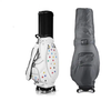 Custom Tour Golf Bag White Golf Bag with Wheels