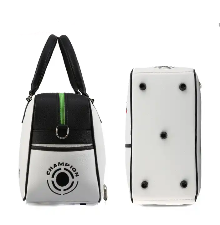 Ladies fashion waterproof PU golf boston bag