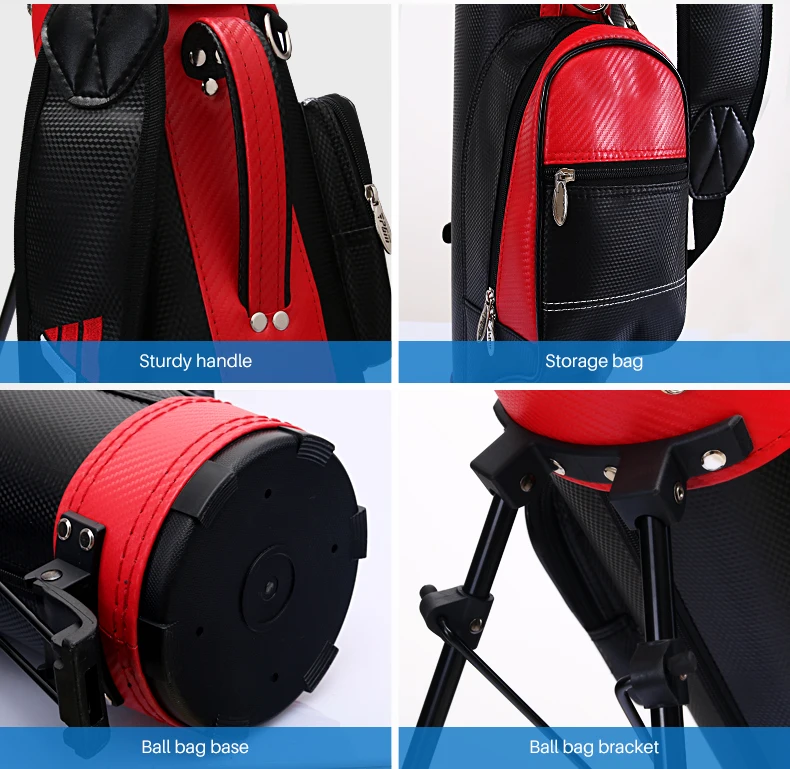Sunday Golf Stand Bags Lightweight Portable Golf Pencil Bag Sunday Golf Bag