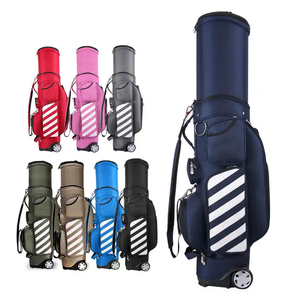 Golf Travel Bag Manufacturer Nylon Golf Bag with Wheels