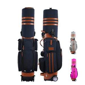 New Design Breathable Fabric Zipper Travel Golf Bag