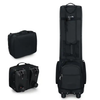 Golf Travel Bag with Wheels Durable Nylon Waterproof Black Golf Travel Cover Bag Tour Golf Bag