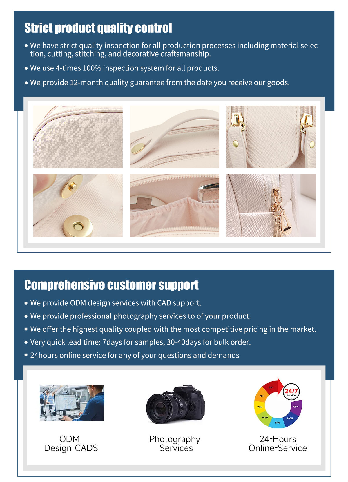 Travel makeup case manufacturer