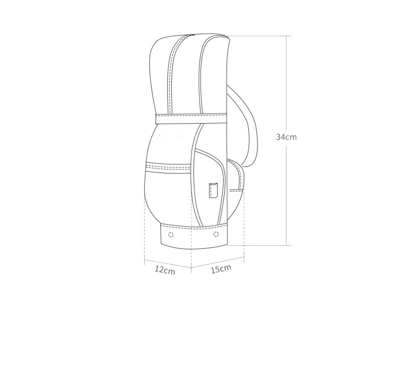 Golf Pouch Bag Golf Hand Bags Mini Golf Bag for Women